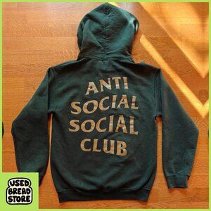 Anti Social Social Club Hoodie | Green | Small | Made in USA | Streetwear
